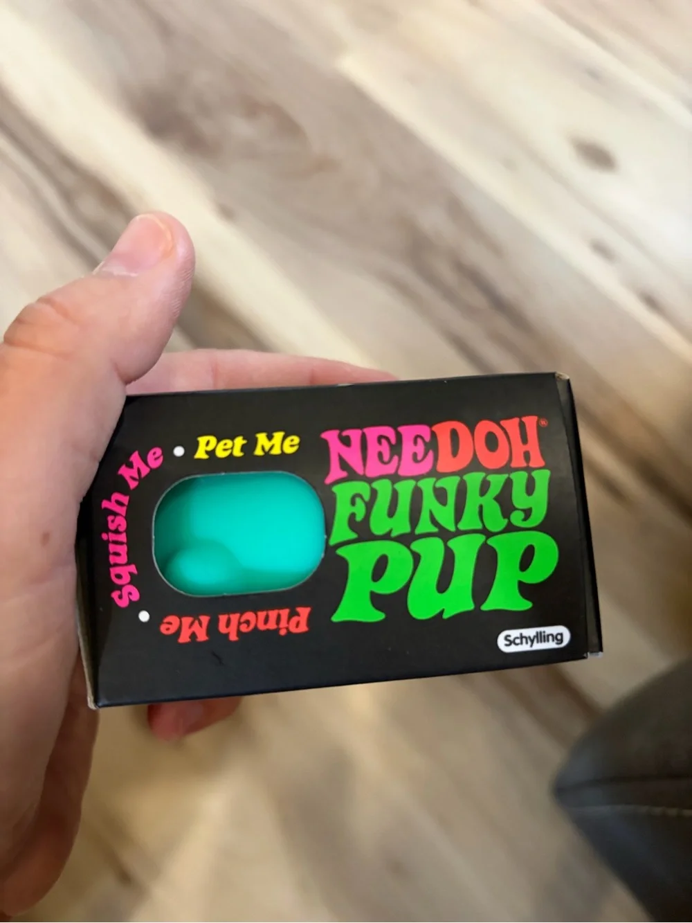 Needoh Funky Pup Kids Stress Toy - Teal Green